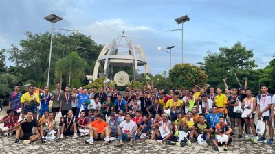 ASYIKKKK! Orang Muda Ganjar NTT Gelar Fun Run Bersama Milenial Kota Kupang